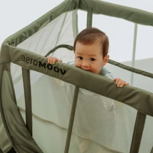 AeroMoov Travel Cot ceļojumu gultiņa krāsa Green Moss