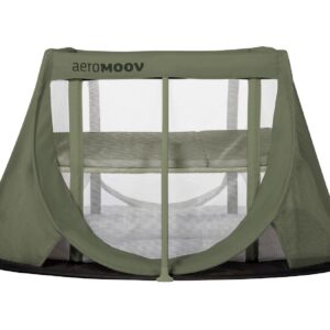 AeroMoov Travel Cot ceļojumu gultiņa krāsa Green Moss