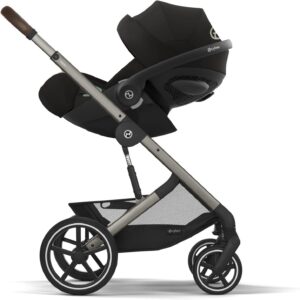 Cybex Cloud G3 I-Size PLUS autokrēsliņš mazuļiem 40-87cm krāsa Moon Black