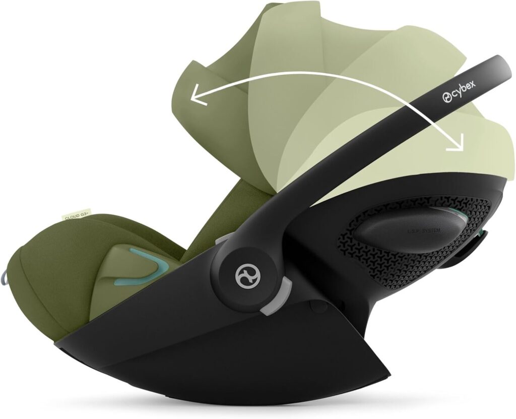 Cybex Cloud G3 I-Size PLUS autokrēsliņš mazuļiem 40-87cm krāsa Moss Green