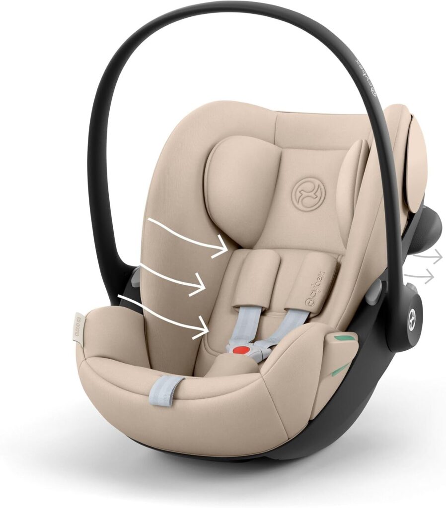 Cybex Cloud G3 I-Size autokrēsliņš mazuļiem 40-87cm krāsa Almond Beige