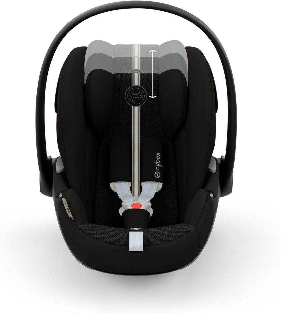 Cybex Cloud G3 I-Size PLUS autokrēsliņš mazuļiem 40-87cm krāsa Moon Black