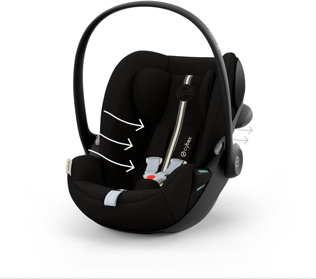 Cybex Cloud G3 I-Size PLUS autokrēsliņš mazuļiem 40-87cm krāsa Moon Black
