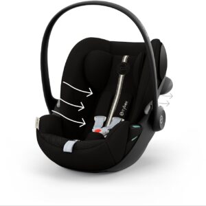 Cybex Cloud G3 I-Size PLUS autokrēsliņš mazuļiem 40-87cm krāsa Moon Black