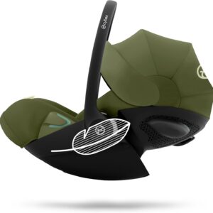 Cybex Cloud G3 I-Size PLUS autokrēsliņš mazuļiem 40-87cm krāsa Moss Green