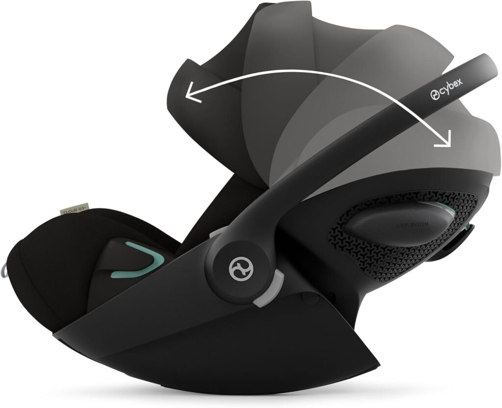 Cybex Cloud G3 I-Size PLUS autokrēsliņš mazuļiem 40-87cm krāsa Moon Black
