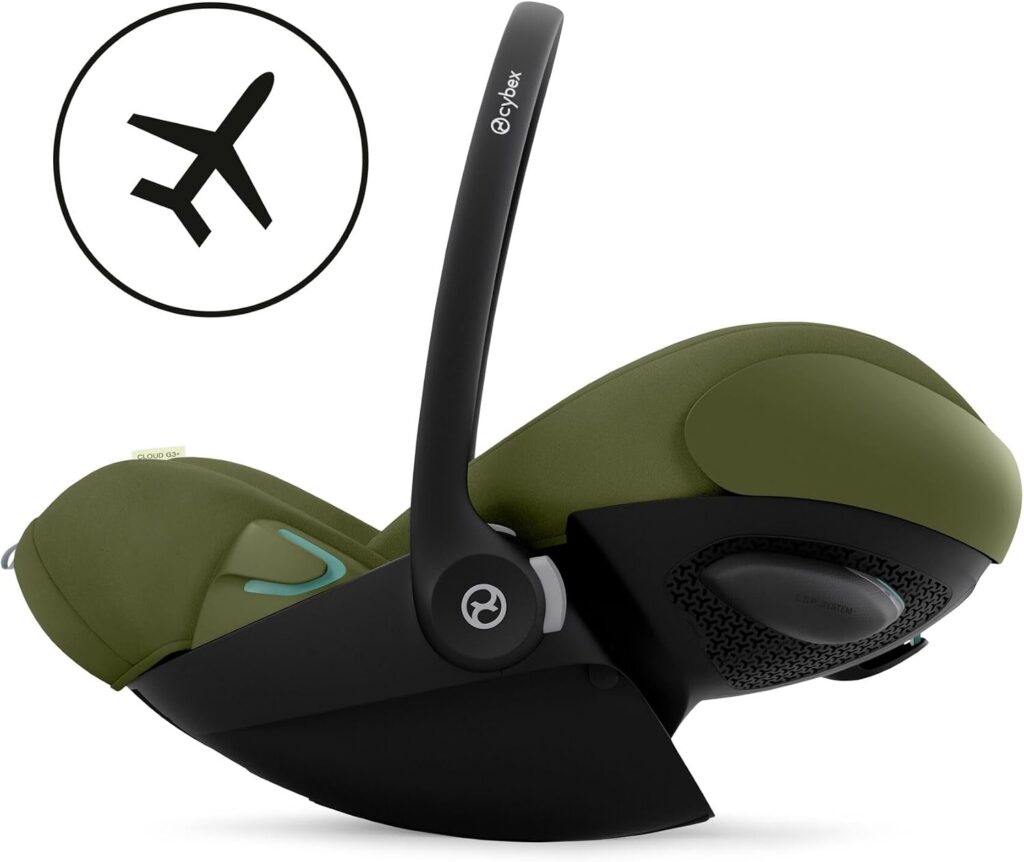 Cybex Cloud G3 I-Size PLUS autokrēsliņš mazuļiem 40-87cm krāsa Moss Green