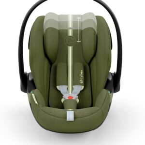 Cybex Cloud G3 I-Size PLUS autokrēsliņš mazuļiem 40-87cm krāsa Moss Green