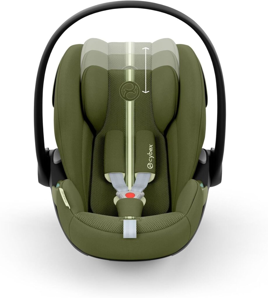 Cybex Cloud G3 I-Size PLUS autokrēsliņš mazuļiem 40-87cm krāsa Moss Green