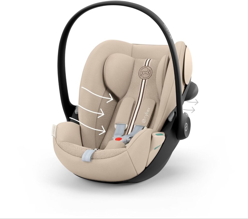 Cybex Cloud G3 I-Size PLUS autokrēsliņš mazuļiem 40-87cm krāsa Almond Beige