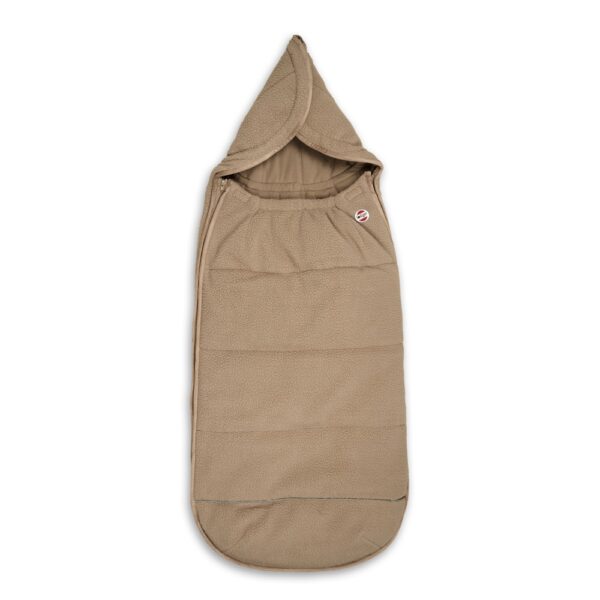 Autokreslini.lv | Bunker Mini guļammaiss autokrēsliņam Teddy freece krāsa Beige bilde #5