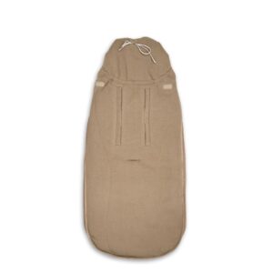 Lodger Bunker Mini guļammaiss autokrēsliņam Teddy freece krāsa Beige