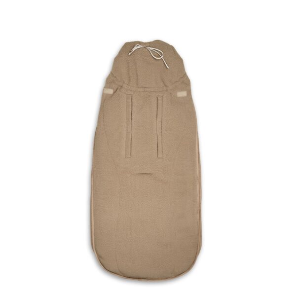 Autokreslini.lv | Bunker Mini guļammaiss autokrēsliņam Teddy freece krāsa Beige bilde #9