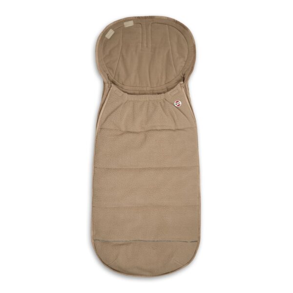 Autokreslini.lv | Bunker Mini guļammaiss autokrēsliņam Teddy freece krāsa Beige bilde #7