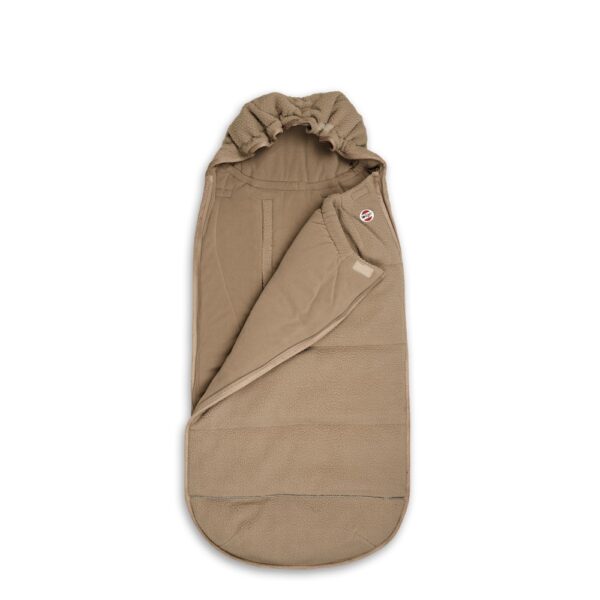 Autokreslini.lv | Bunker Mini guļammaiss autokrēsliņam Teddy freece krāsa Beige bilde #11