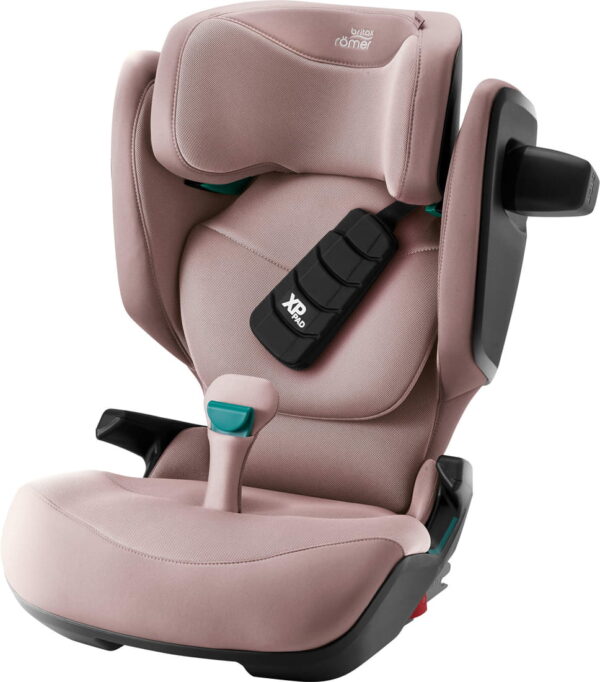 Autokreslini.lv | KidFix PRO autokrēsliņš 100-150cm krāsa Dusty Rose Style bilde #1