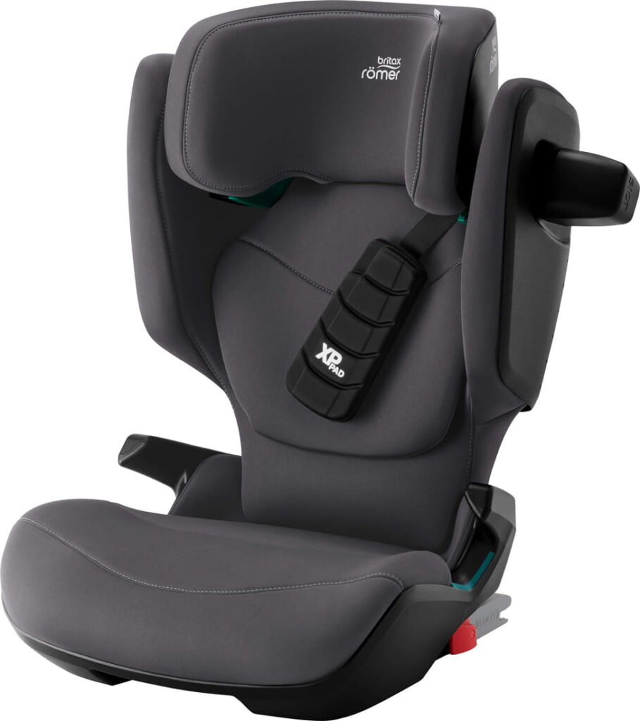 Britax Romer KidFix PRO autokrēsliņš 100-150cm krāsa Midnight Grey Classic