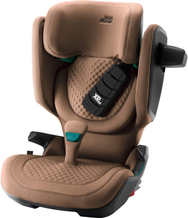 Autokreslini.lv | KidFix PRO autokrēsliņš 100-150cm krāsa Warm Caramel LUX bilde #1