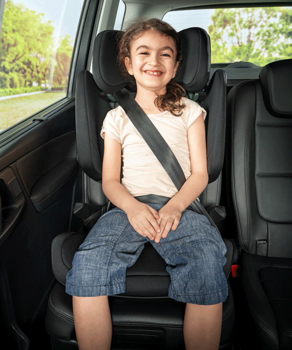 Autokreslini.lv | KidFix PRO M autokrēsliņš 100-150cm krāsa Midnight Grey bilde #15