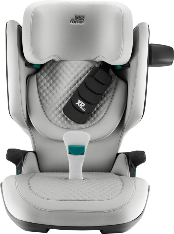 Autokreslini.lv | KidFix PRO autokrēsliņš 100-150cm krāsa Linen Grey LUX bilde #3