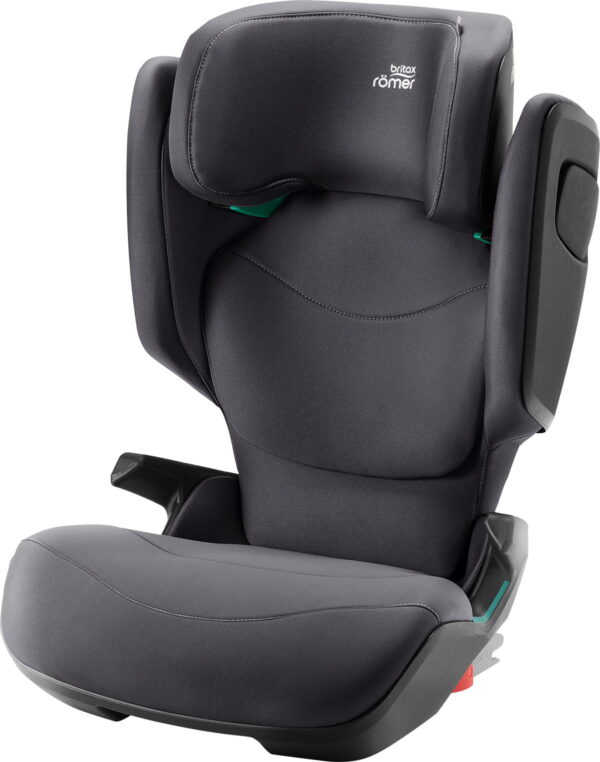 Autokreslini.lv | KidFix PRO M autokrēsliņš 100-150cm krāsa Midnight Grey bilde #1