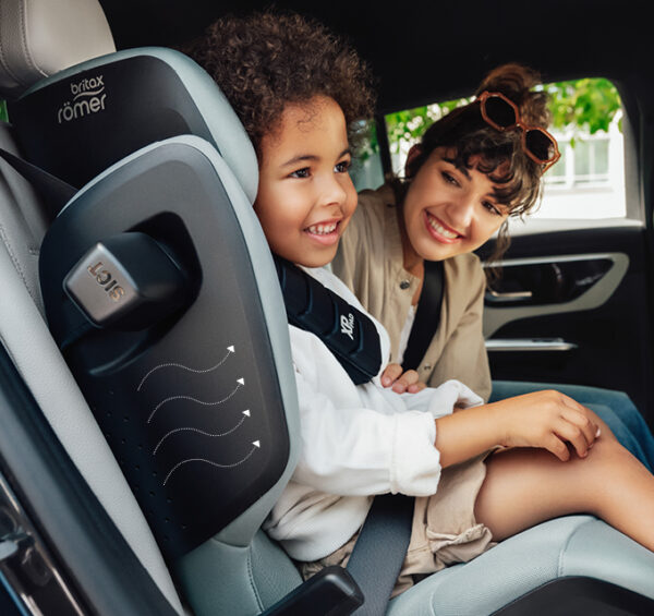 Autokreslini.lv | KidFix PRO autokrēsliņš 100-150cm krāsa Space Black Classic bilde #19
