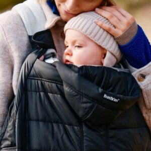 BabyBjorn ergosomas siltais ziemas pārvalks krāsa Black
