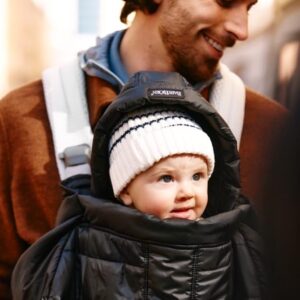 BabyBjorn ergosomas siltais ziemas pārvalks krāsa Black