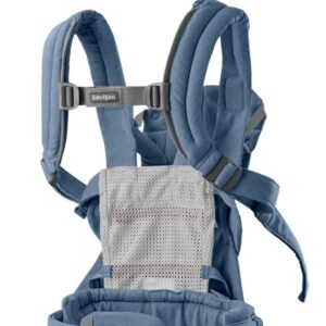 BabyBjorn Harmony ergosoma mazuļiem 0-3gadiem krāsa Blue Woven Melange
