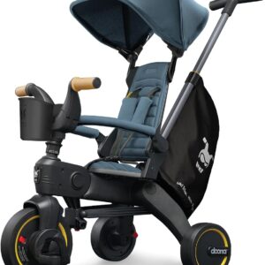 Doona Liki Trike S5 stumjamais bērnu trīsritenis krāsa Ocean Blue