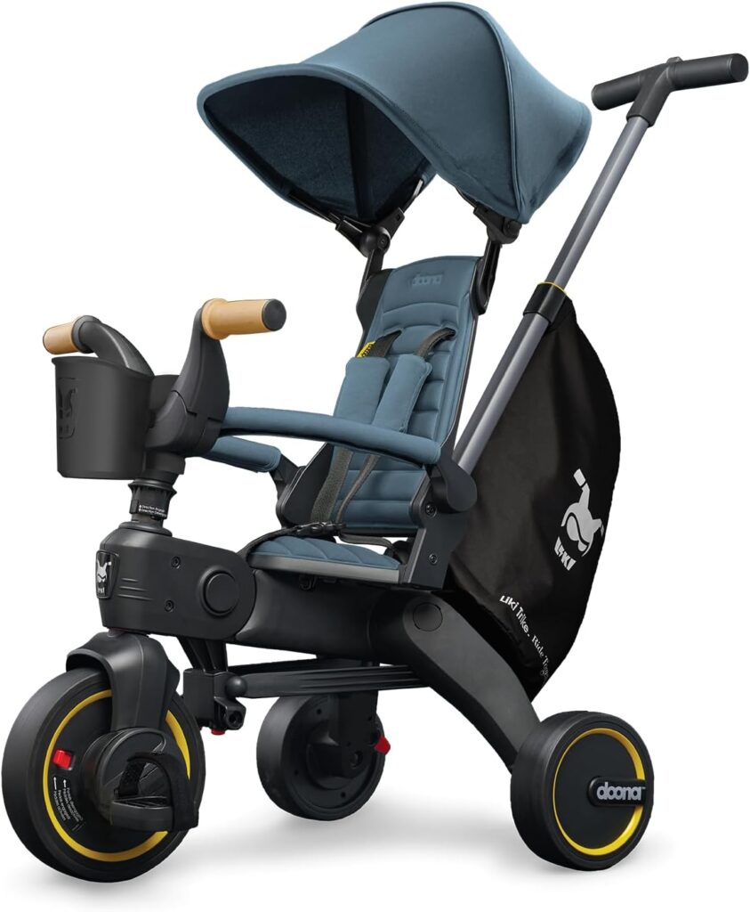 Doona Liki Trike S5 stumjamais bērnu trīsritenis krāsa Ocean Blue