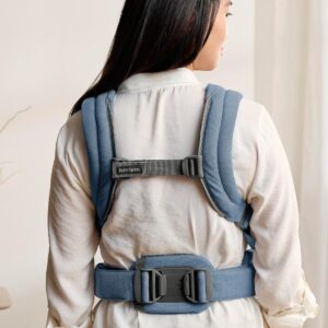 BabyBjorn Harmony ergosoma mazuļiem 0-3gadiem krāsa Blue Woven Melange
