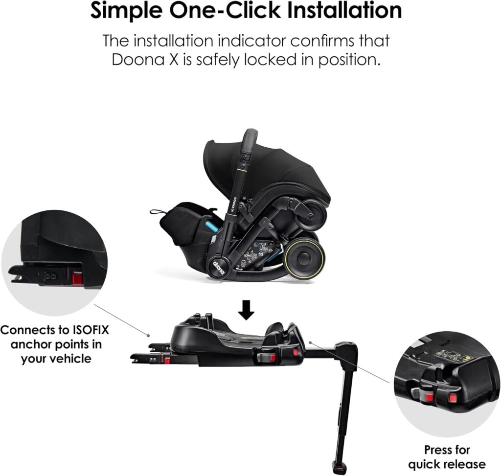 Doona X autokrēsliņa Isofix bāze