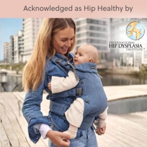 BabyBjorn Harmony ergosoma mazuļiem 0-3gadiem krāsa Blue Woven Melange