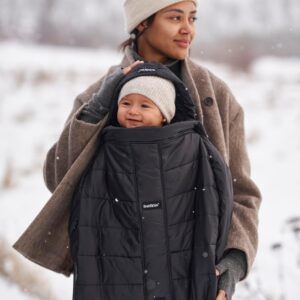 BabyBjorn ergosomas siltais ziemas pārvalks krāsa Black