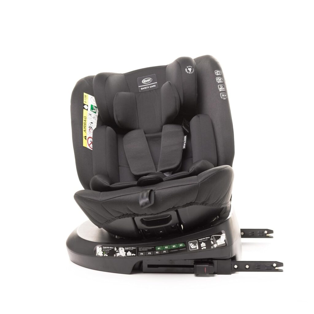 4Baby Matt-Fix autokrēsliņš 40-150cm krāsa Black
