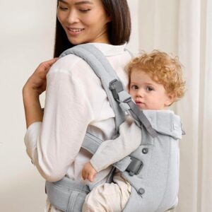 BabyBjorn Harmony ergosoma mazuļiem 0-3gadiem krāsa Light Grey Woven Melange