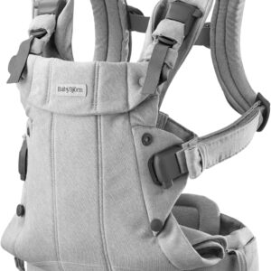 BabyBjorn Harmony ergosoma mazuļiem 0-3gadiem krāsa Light Grey Woven Melange