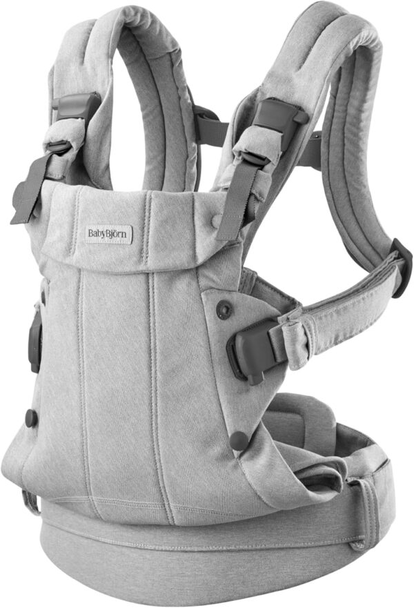 Autokreslini.lv | Harmony ergosoma mazuļiem krāsa Light Grey, Woven Melange bilde #1