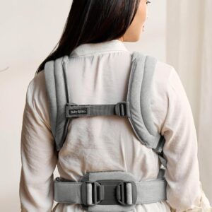 BabyBjorn Harmony ergosoma mazuļiem 0-3gadiem krāsa Light Grey Woven Melange