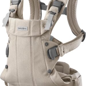 BabyBjorn Harmony ergosoma mazuļiem 0-3gadiem krāsa Light Beige Woven Melange