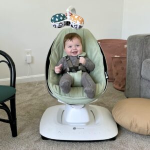 4Moms MamaRoo 5 mazuļu šūpolītes krāsa Sage