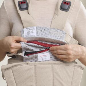 BabyBjorn Harmony ergosoma mazuļiem 0-3gadiem krāsa Light Beige Woven Melange