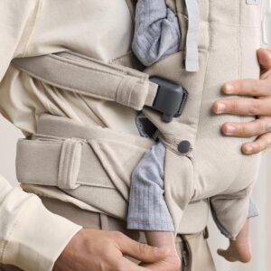 BabyBjorn Harmony ergosoma mazuļiem 0-3gadiem krāsa Light Beige Woven Melange