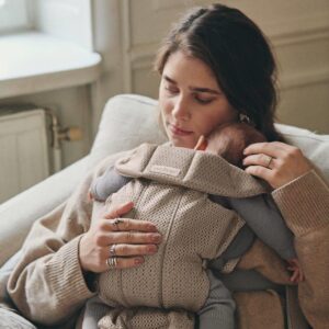 BabyBjorn MINI ergosoma mazuļiem 0-12mēn. krāsa Grey Beige 3D