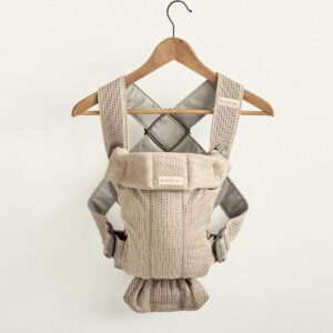 BabyBjorn MINI ergosoma mazuļiem 0-12mēn. krāsa Grey Beige 3D