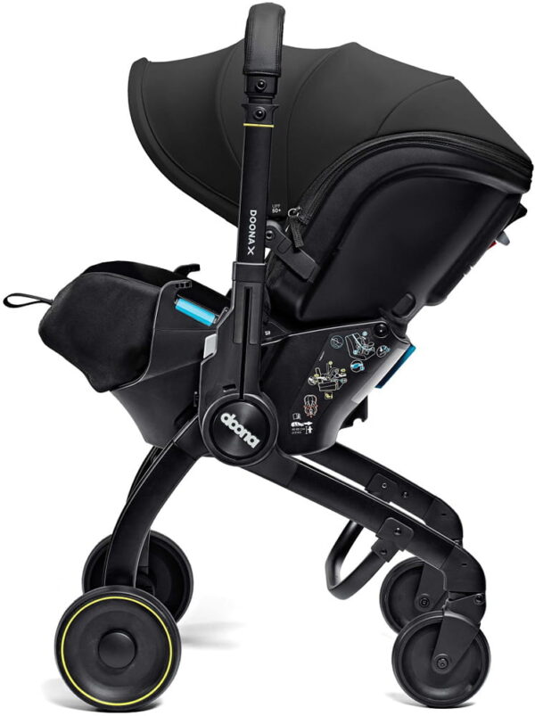 Autokreslini.lv | X bērnu autokrēsliņš/ratiņi bērniem 40-85cm krāsa Nitro Black bilde #3