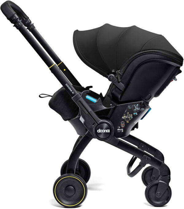 Autokreslini.lv | X bērnu autokrēsliņš/ratiņi bērniem 40-85cm krāsa Nitro Black bilde #5