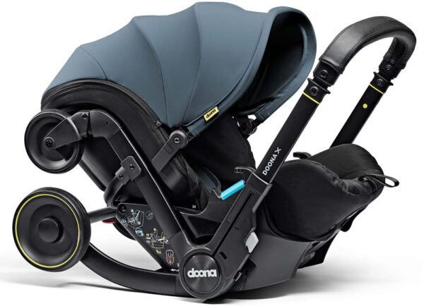 Autokreslini.lv | X bērnu autokrēsliņš/ratiņi bērniem 40-85cm krāsa Ocean Blue bilde #3