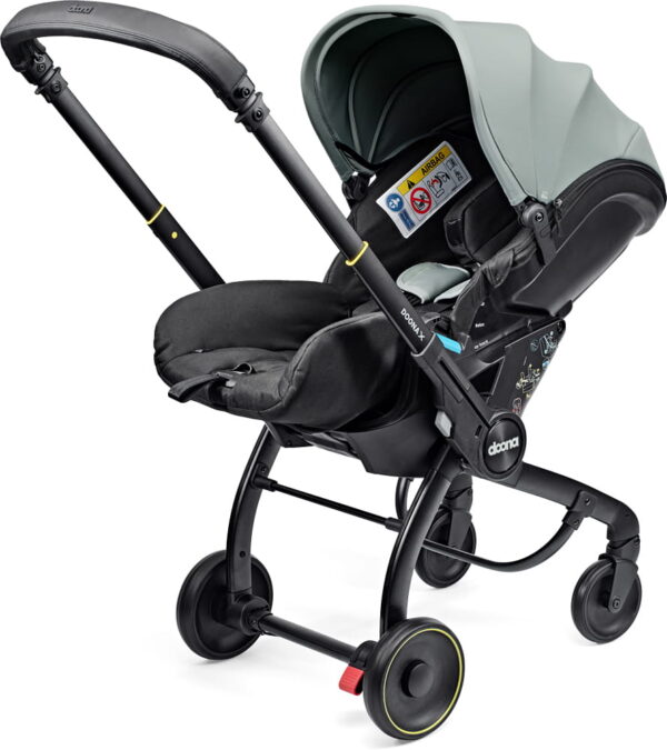 Autokreslini.lv | X bērnu autokrēsliņš/ratiņi bērniem 40-85cm krāsa Dusty Sage bilde #5